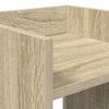 vidaXL Plant Stand Sonoma Oak 30 x 30 x 100 cm Engineered Wood