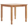 vidaXL 3 Piece Garden Dining Set Solid Wood Teak