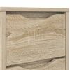 vidaXL Bedside Tables with Drawer 2 pcs Sonoma Oak 30.5 x 30 x 43 cm