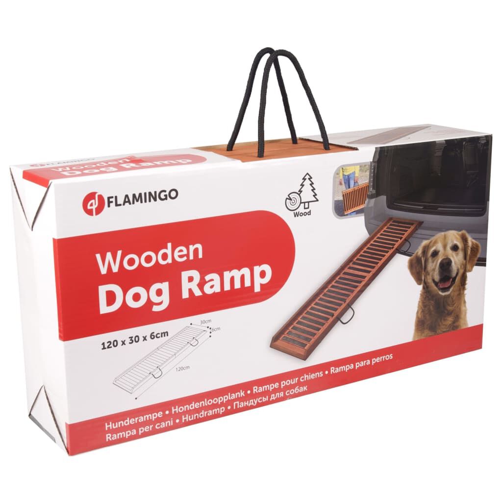 FLAMINGO Dog Ramp Foldable 120x30x6 cm