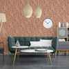 DUTCH WALLCOVERINGS Wallpaper Mae Orange and Beige