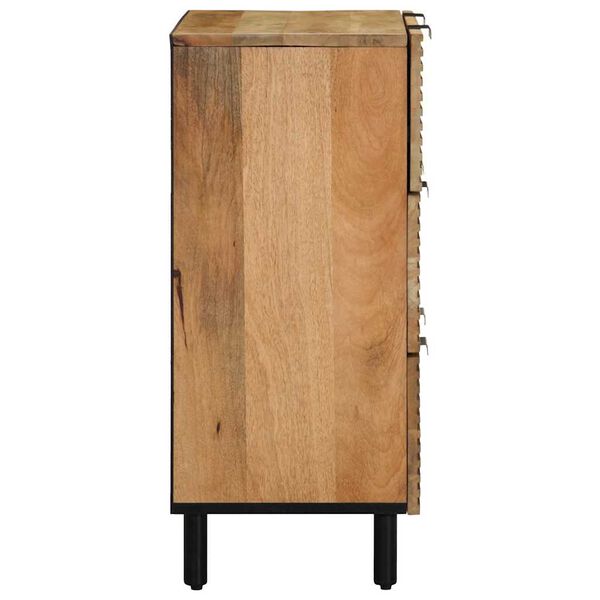 vidaXL Sideboard Brown 60x33x75 cm Solid Wood Mango