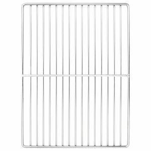 vidaXL Grill Grate 40 x 30 cm Stainless Steel Silver