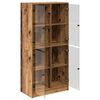 vidaXL Highboard Old Wood 68 x 37 x 142 cm Engineered Wood