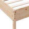 vidaXL Bed Frame without Mattress 90x200 cm Solid Wood Pine
