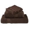 vidaXL Premium Wash Towels "SOLUND" 10 pcs Brown 30x30 cm 600 gsm