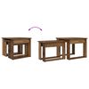 vidaXL Coffee Table Set 2 pcs Old Wood Engineered Wood