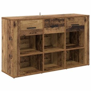 vidaXL Sideboard Old Wood 100 x 30 x 59.5 cm Engineered Wood