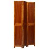 vidaXL Room Divider Honey Brown 105 x 1.5 x 180 cm Solid Acacia Wood