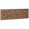 vidaXL Bed Headboard Natural Solid Teak Wood
