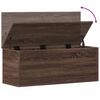 vidaXL Storage Box Brown Oak 90x35x35 cm Engineered Wood