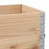 vidaXL Pallet Collars 3 pcs 100x50 cm Solid Wood Pine