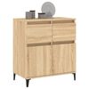 vidaXL Sideboard Sonoma Oak 60x35x70 cm Engineered Wood
