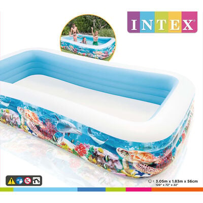 Intex Swim Center Family Pool 305x183x56 cm Sealife Design