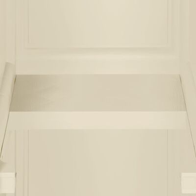 vidaXL Plastic Cabinet 40x43x164 cm Wood Design Angora White