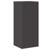 vidaXL File Cabinet Black 45.5 x 42 x 106.5 cm Cold-Rolled Steel