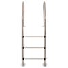 vidaXL Pool Ladder 3 Steps Stainless Steel 304 120 cm
