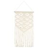 vidaXL Macrame Wall Hanger 40x80 cm Cotton