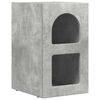 vidaXL Bedside Table ELST Concrete Grey 29.5 x 33.5 x 50 cm