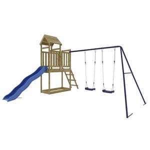 vidaXL Outdoor Playset Impregnated Wood Pine