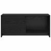 vidaXL TV Cabinet Set Black Oak 90 x 35 x 40 cm Engineered Wood