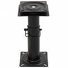vidaXL 2 pcs Boat Seat Pedestals with 360&deg; Seat Swivel Adjustable Steel