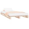 vidaXL Pallet Bed without Mattress Single Solid Wood