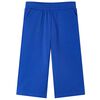 vidaXL Kids'Pants with Wide Legs Cobalt Blue 140