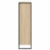 vidaXL Book Cabinet Sonoma 99.5 x 30 x 108.5 cm Engineered Wood