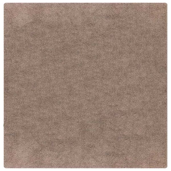 vidaXL Anti-slip Shaggy Rug Brown 200 x 200 cm PP
