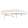 vidaXL Bed Frame without Mattress White 80x200 cm Solid Wood Pine