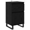 vidaXL Sideboard Black oak 35 x 40 x 70 cm Engineered Wood