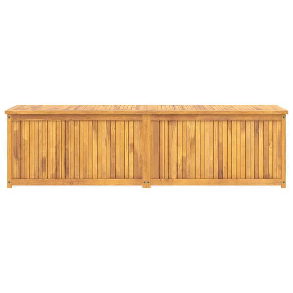 vidaXL Garden Box 200x50x55 cm Solid Wood Teak