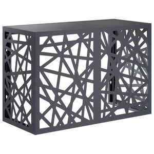 vidaXL Air Conditioner Cover Anthracite 90 x 40 x 60 cm Steel
