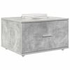 vidaXL Drawer Cabinet Grey 55 x 45 x 33.5 cm Engineered wood