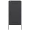 vidaXL Sideboard Black 36x39x79 cm Steel