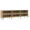 vidaXL TV Cabinet Artisan Oak 150x30x44.5 cm Engineered Wood