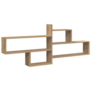 vidaXL Wall Shelf Artisian Oak 167.5x18x68 cm Engineered Wood