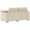 vidaXL Sofa 2 pcs Beige Linen
