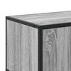 vidaXL TV Cabinet Grey Sonoma 180x35x41 cm Engineered Wood