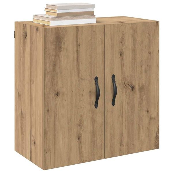 vidaXL Wall-Mounted Cabinet Wall-mounted Artisan Oak 60 x 31 x 60 cm