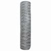vidaXL Hexagon Fence Silver 0.4 x 10 m Galvanised steel