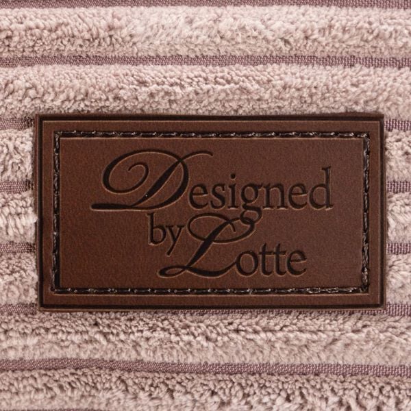 Designed by Lotte Dog Basket Ribbed Pink 80x70x22 cm