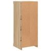 vidaXL Sideboard with LED Lights Sonoma Oak 41x37x100 cm