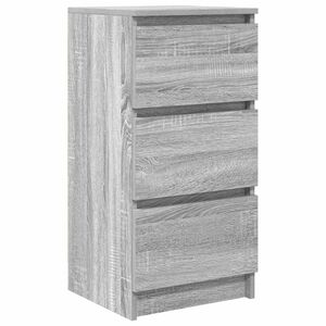 vidaXL Sideboard Grey Sonoma 37.5x35x76 cm Engineered Wood