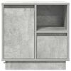vidaXL Bedside Cabinet Concrete Grey 50 x 34.5 x 50 cm Engineered wood