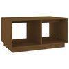 vidaXL Coffee Table Honey Brown 80x50x40 cm Solid Wood Pine