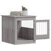 vidaXL Dog Crate Furniture Grey Sonoma 64.5x80x71 cm Engineered Wood