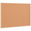 vidaXL Cork Board with Solid Pine Wood Frame 80x55 cm