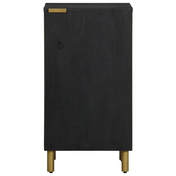 vidaXL Sideboard Black 40x33x75 cm Engineered Wood